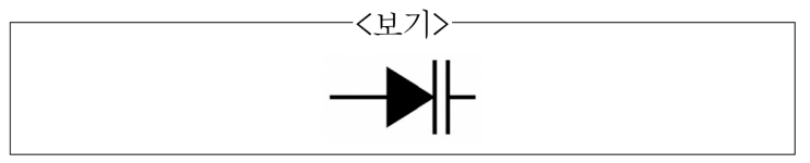 2020년 지방직 9급 전자공학개론 3번 다이오드 기호